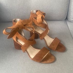 Vince Camuto Brown Suede Sandals